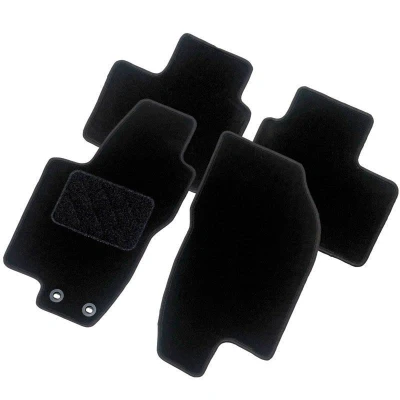 Immagine di AutoStyle TM CI542 Set tappetino Tessile anteriore e posteriore 4 nero CITROËN: C4 Aircross