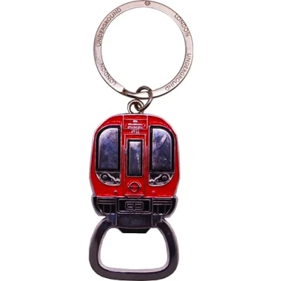 Immagine di Portachiavi con licenza London Underground Coin Spinner 4 stili Mind the Gap, treno (anche apribottiglie), appendere a borsa, zaino, Treno, 7.5cm