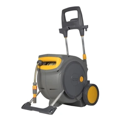 Immagine di Hozelock Auto Reel Mobile 100 488 35 m 1 pz. Carrello avvolgitubo da giardino