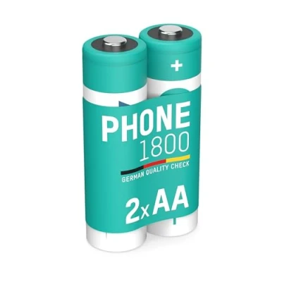 Immagine di Ansmann 1312 0038 Batteria ricaricabile Stilo (AA) NiMH 1600 mAh 1.2 V 2 pz.