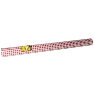 Immagine di Pro Nappe Cod. R485070I Tovaglia di Carta damascata in rotolo 1,18 x 50 Mt 166 coperti dal motivo universale, offre eleganza e sobrietà Colore rosso vichy