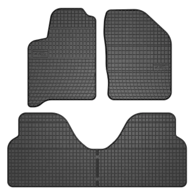 Immagine di FROGUM 546641 Set tappetino Gomma anteriore e posteriore 4 nero Su misura RENAULT: Scénic 1