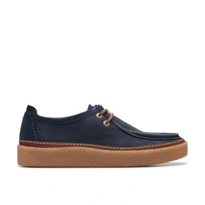 Immagine di Clarks Clarkwood Moc, Scarpe Stringate Uomo, Navy Nubuck, 47 EU