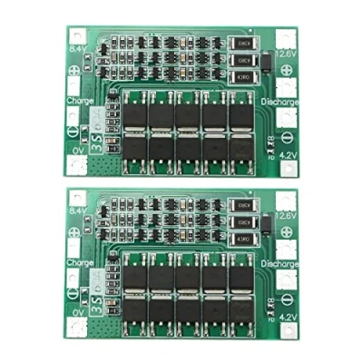 Immagine di EMSea 2 pezzi Scheda Di Protezione Della Batteria Al Litio 3S 60A 12,6 V Multi 18650 Ricarica Pcb Bms Con Del Bilanciamento