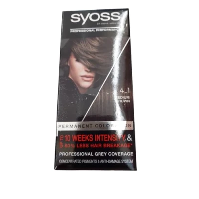 Immagine di Syoss 4 1 Medio Marrone Colore Dei Capelli, confezione da (3 X 115 ML)
