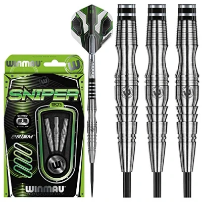 Immagine di WINMAU Sniper 23g Freccette in Tungsteno con Alette Prism Alpha e Force Aste (Steli)