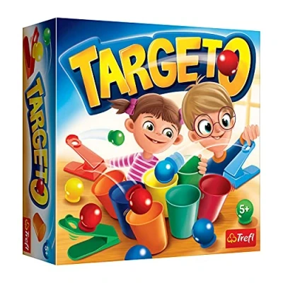 Immagine di Trefl, Targeto, gioco di famiglia, tiro, catapulta, società per adulti e bambini dai 5 anni in su, 2196 colorato