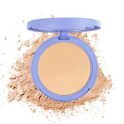 Immagine di Oil Control Polvere per il viso, opaca, liscia, impermeabile, a lunga durata, perfetto trucco viso leggero una finitura morbida, riduce al minimo le linee sottili e i pori (riscalda la