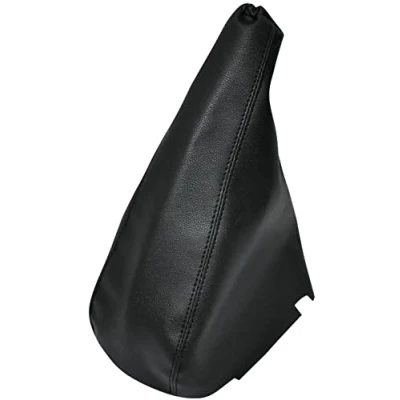 Immagine di Aerzetix C58780 Cuffia soffietto per leva del cambio compatibile con Opel Tigra B Twintop dal 2004 al 2009 colore: nero in pelle sintetica