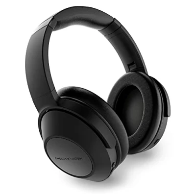 Immagine di Energy Sistem Cuffie BT Travel 6 ANC Isolamento del Rumore Esterno al massimo Caschi Wireless (Active Noise Cancelling,Cuscinetti isolanti, Quick Charge) Nero
