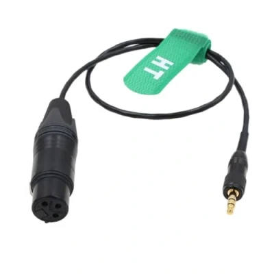 Immagine di HangTon Cavo audio microfono per Sony UWP D11 D21 Sennheiser SK500 G4 Trasmettitore XLR 3 Pin femmina a bloccaggio 3,5 millimetri 1/8 &quot;TRS 20&quot;