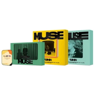 Immagine di MUSE BTS Jimin Album [Standard + Weverse Albums 3 ver. Full Set]+Pre Order Benefits+BolsVos K POP Inspired Freebies (Second Solo Album)