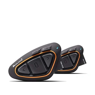 Immagine di Midland BTX1 PRO Twin “OLD VERSION Interfono Moto Bluetooth Coppia, Auricolari Casco con Cancellazione del Rumore, Comunicazione Pilota Passeggero 2 Auricolari, Compatibilità Universale