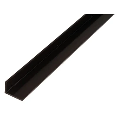 Immagine di Alberts 471361 Profilo angolare Plastica, nero 1000 x 20 10 mm