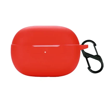 Immagine di GIOPUEY Cilicone Case per Redmi Buds 4 PRO, PRO Custodia, Ultrasottile, Resistente ai Graffi, Cover Rosso