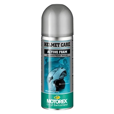 Immagine di MOTOREX Helmet Care 7611197162025 Detergente per materiale plastico 200 elevata protezione anticorrosiva aerosol