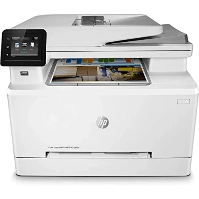 Immagine di HP Color LaserJet Pro M183fw 7KW56A, Stampante Multifunzione A4, Stampa Fronte e Retro Manuale a colori, 16 ppm, USB, Wi Fi, Ethernet, ADF, Fax, Schermo LCD icone, Grigia