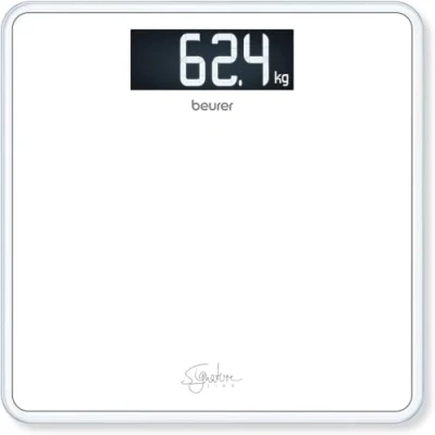 Immagine di Beurer GS 400 Signature Line Bilancia pesapersone digitale Portata max.=200 kg Bianco
