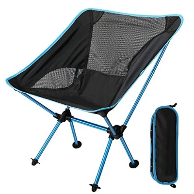 Immagine di EXTSUD Sedia Pieghevole da Campeggio Max Portata 150 kg Portatile Ultra Leggera con Borsa Trasporto Sedie per Esterni, Giardino, Spiaggia, Pesca, Picnic, Campeggio, Viaggio, Escursionismo