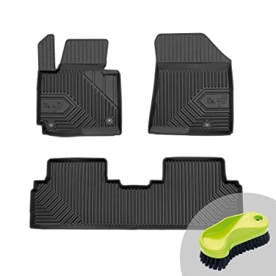Immagine di FROGUM No.77 Set di tappetini perfettamente su misura per Kia Carens IV 2013 2019 Materiale TPE durevole