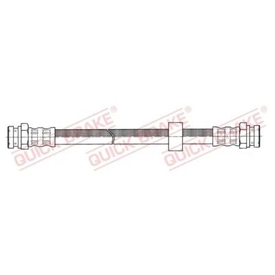 Immagine di QUICK BRAKE 22.309 Tubi Freno 266mm M10x1 con filettatura interna