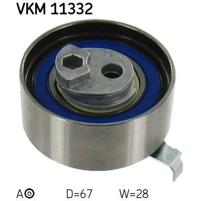 Immagine di SKF VKM 11332 Rullo tenditore, Cinghia dentata AUDI: A4 B7 Avant, A8 D3, B8 Avant
