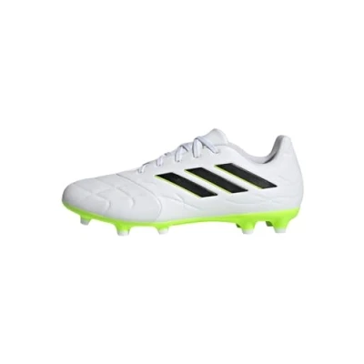 Immagine di adidas Performance COPA PURE 3 FG Scarpe da calcetto con tacchetti, Uomo, Taglia: 42 2/3, Footwear white/core black/lucid lemon pelle e finta