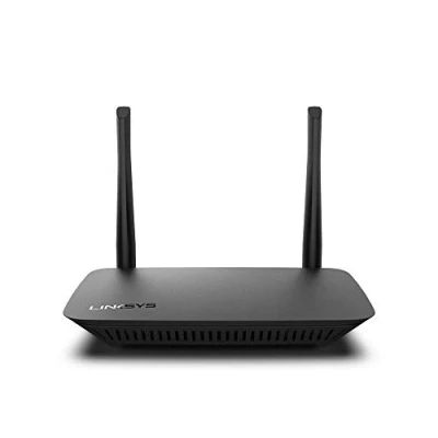 Immagine di Linksys E5400 router WLAN WiFi 5 dual band AC1200, wireless per gaming e streaming online con velocità fino a 1,2 Gbps, 4 porte Ethernet, filtro famiglia accesso ospite