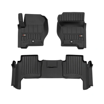 Immagine di FROGUM proLine 3D 3D426191 Set tappetino Gomma anteriore e posteriore 3 nero Su misura LAND ROVER: Range Rover Sport