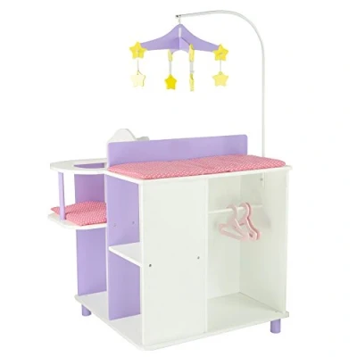 Immagine di Guardaroba Mobili per Bambole in Legno Giochi Bimba Olivia&#039;s World TD 0203A