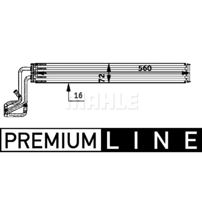 Immagine di MAHLE ORIGINAL CLC 51 000P Radiatore olio, Sterzo AUDI: Q7
