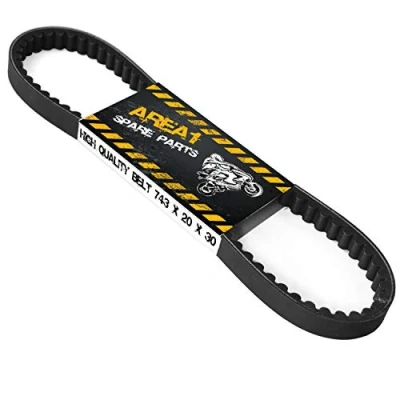Immagine di Area1 Cinghia trapezoidale 743 x 20 30 per motori 125/150 ccm China a 4T compatibili con RS Flex Tech