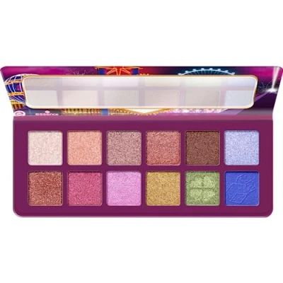 Immagine di Essence Welcome to SIN CITY Eyeshadow palette ombretto, multicolore, 12 colori, luccicanti, colori intensi, vegani, senza particelle di microplastica, nanoparticelle, profumo, confezione