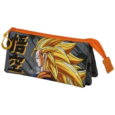Immagine di Dragon Ball Warrior Astuccio Triplo, Multicolore, 23 x 11 cm