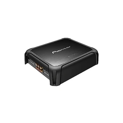 Immagine di Pioneer GM DX874 Amplificatore a ponte 4 canali classe FD e terminali RCA, capacità audio ad alta risoluzione, parti HQ controllo remoto con booster per bassi cablati (1200 W)