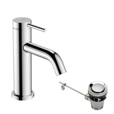 Immagine di hansgrohe 73302000 Miscelatore monocomando lavabo, Cromo, Auslaufhöhe 80mm