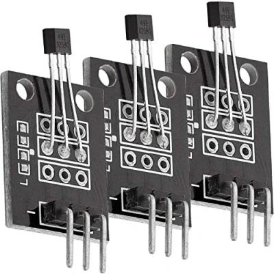 Immagine di AZDelivery 3 x KY 035 Modulo Sensore di Hall Magnetico Analogico compatibile con Arduino incluso un E Book!