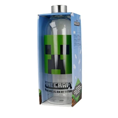 Immagine di Stor Juliet Botella DE Cristal Grande 1030 ML Minecraft, Acrylic, Estándar