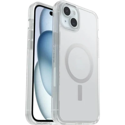 Immagine di Otterbox Symmetry MagSafe PC Back Cover Trasparente Apple iPhone 15 Plus