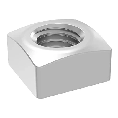 Immagine di SECCARO dado quadro M8, acciaio inox V2A VA A2, DIN 557, forma normale, 20 pezzi