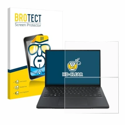 Immagine di brotect Pellicola Protettiva per ASUS ZenBook Duo OLED 2024 UX8406 Protezione Schermo [Trasparente, Anti Impronte]