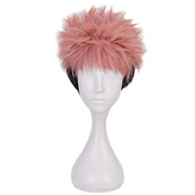 Immagine di HIROAKIYA Yuji Itadori Wig, Cosplay Wig with Cap, Length approx.28cm