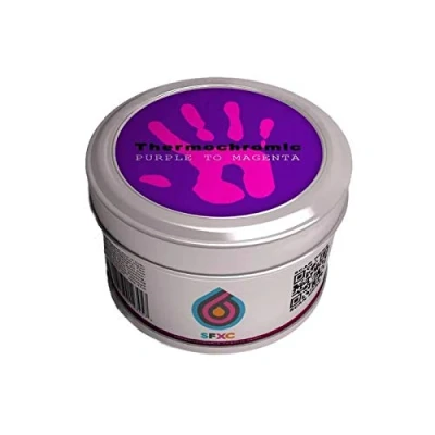 Immagine di Vernice acrilica termocromatica da viola a fucsia, Purple to Neon Magenta, 250 ML