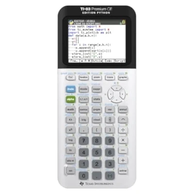 Immagine di TEXAS INSTRUMENTS TI 83 Premium CE Edition Python, calcolatrice grafica, modalità esame