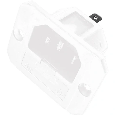 Immagine di Kaiser 750/ws Connettore IEC 750 Spina verticale Tot poli: 2 + PE 6.3 A Bianco 1 pz.
