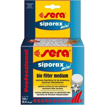Immagine di Sera 0685 siporax Mini Filtro ad Alte Prestazioni Professionale specifico l’impiego in Piccoli acquari