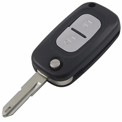 Immagine di Guscio Chiave per Renault Clio Kangoo Master Modus Trafic Twingo Wind 2 Tasti Modello senza alloggio batteria Telecomando