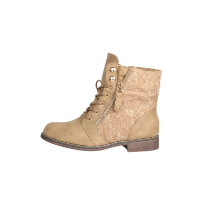 Immagine di Elara Herbst Stivaletti stringati, Donna, Taglia: 38, Khaki Sintetico