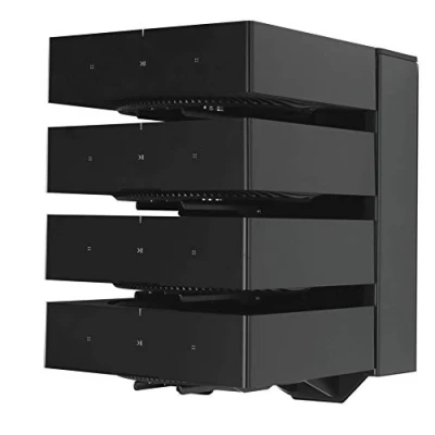 Immagine di Flexson Dock per 4 x Sonos Amp Nero