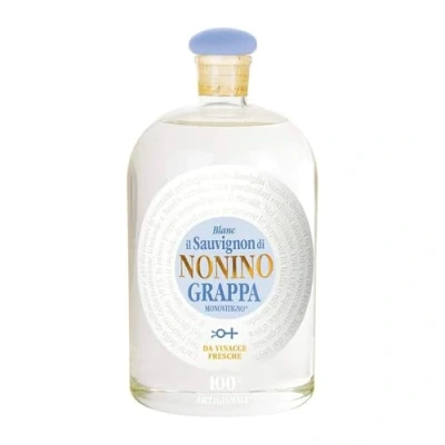 Immagine di Distillerie Nonino Dal 1897, 1897 Grappa Monovitigno Sauvignon Blanc 41 distillazione artigianale bottiglia in vetro da 2000 ml